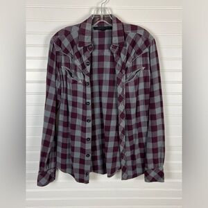 Urban Outfitters - Plaid Button-Up Flannel